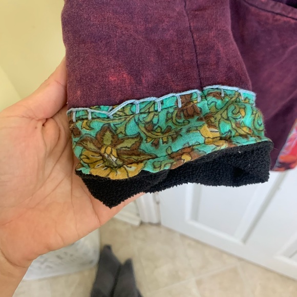 Ark imports fleece lined sweater, hippy size medium - Picture 6 of 7